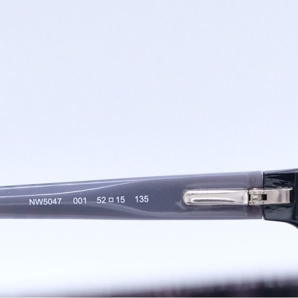 Nine West NW5047 Black Rectangle Eyeglass Frame 52-15-135 main image 8